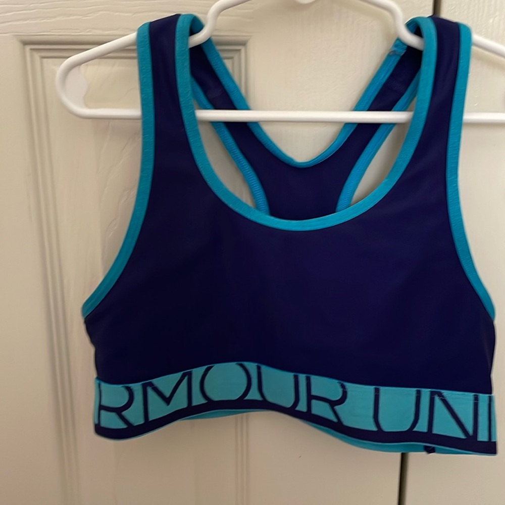 Under Armour Girls Sports Bra (M)